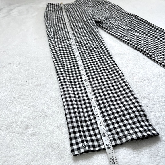 High Rise Plaid Straight Pants - Picture 9 of 12